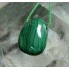 Malachite Pendant Tiny Pear