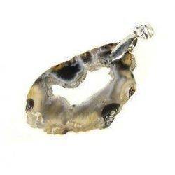 Pendentif Géode d'Agate