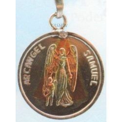 Amulette Archange Chamuel + Tétragramme
