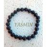 Shungite Bracelet 8 mm. Ball