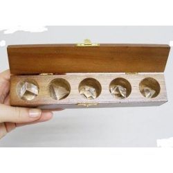 Chakras 5 Solides de Platon Quartz