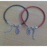 Bracelet de Cuir Main de Fatima