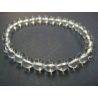 Bracelet Boule 8 mm. Cristaux Quartz