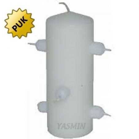 Bougie Sept Mèches Coulours PUK