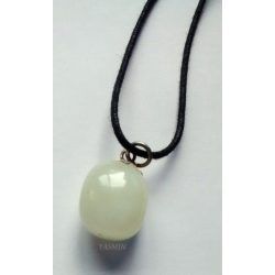 Colgante Jade Verde Rodado