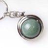 CANCER Zodiac Keychain Aventurine Ball