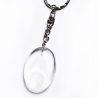 Quartz Crystal Anti-stress Keychain