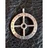 Pendentif Roue d'Odin - Amulette Futhark