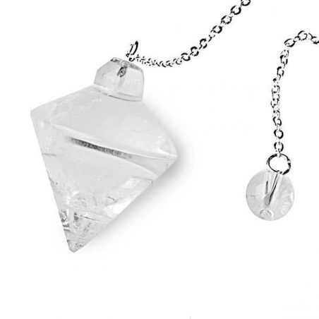 Péndulo Cónico Howlita Azul