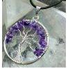 Pendentif Arbre de la Vie Améthyste