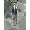 Colgante Fluorita con Punta 7 Chakras