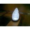 Lampara De Selenita Usb Luz Blanca
