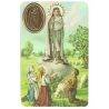 Our Lady of Fatima Print with Medal