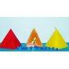 Bougie Pyramide Diverses Couleurs