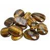 Tiger's Eye Flat Polished Stone