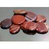 Red Jasper Flat Polished Stone