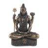 Shiva Statue Resin finished in Bronze 21 cms.