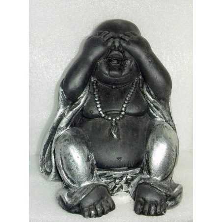 Figures Buddha Happy Sitting (Do not see-Do not hear-Do not talk). Set 3 units