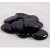 Black Onyx Flat Polished Stone