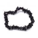 Pulsera Chip Turmalina Negra