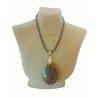 Unakite Teardrop Pendant
