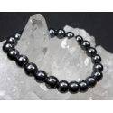 Hematite Tube - Double Lentil Bracelet
