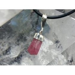 Colgante Punta Turmalina Rosa