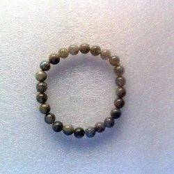 Bracelet Boule 8 mm. Labradorite