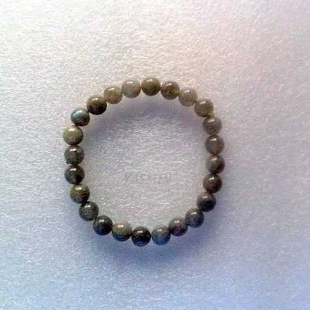 Bracelet Boule 8 mm. Labradorite