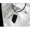 Radial Black Tourmaline Pendant