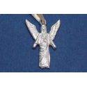 Archangel Raphael Silver Pendant