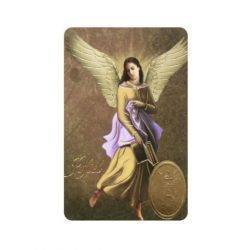 Archangel St. Uriel Print with Medal