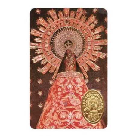 Our Lady of the Pillar. Print with Medal