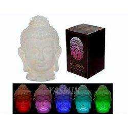Led Buddha Head Changes Its Colour