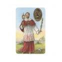 St. Raymond Nonnatus.  Print with Medal