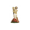 Saint Sébastien  Marbre Synthétique 11 Cms.