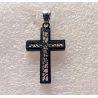 Christian Cross Pendant - Stainless Steel