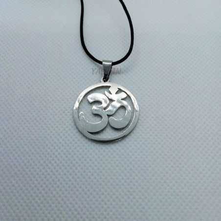 Pendentif Om Hindou Acier Inoxidable
