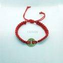Bracelet Rouge Avec Monnaie Chinoise