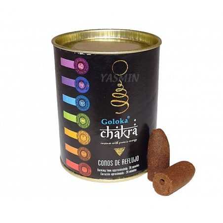 Cônes Incense Reflux Goloka 7 Chakras