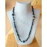 Collar Chip Ónix Negro - Bolas Azabache