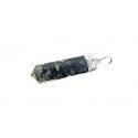 Black Tourmaline Orgonite Tip Pendant