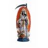 Santa Muerte Blanca Figura Artesana 18 cms.