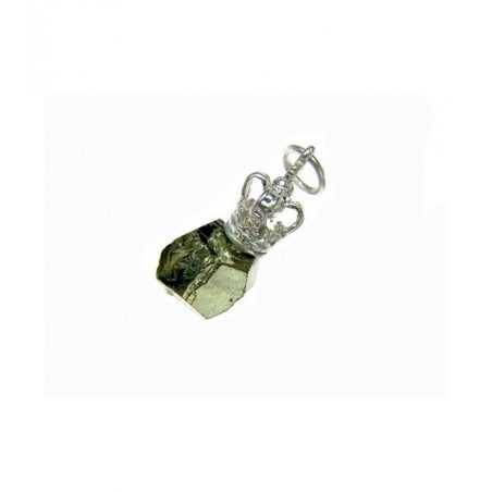 Pendentif en Pyrite "Couronne de Richesse"