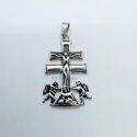 Caravaca Cross Pendant - Stainless Steel
