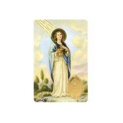 Sainte Lucie - Image avec Médaille