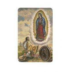 Our Lady Of Guadalupe Print with Medal