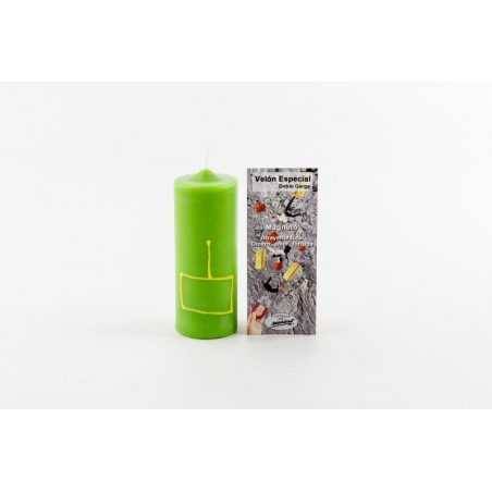 velón doble carga magneto, para atraer la suerte y mejorar relaciones personales