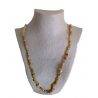 Collier Chip Long Calcite Jaune