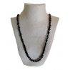 Collier Chip Long Onyx Noir